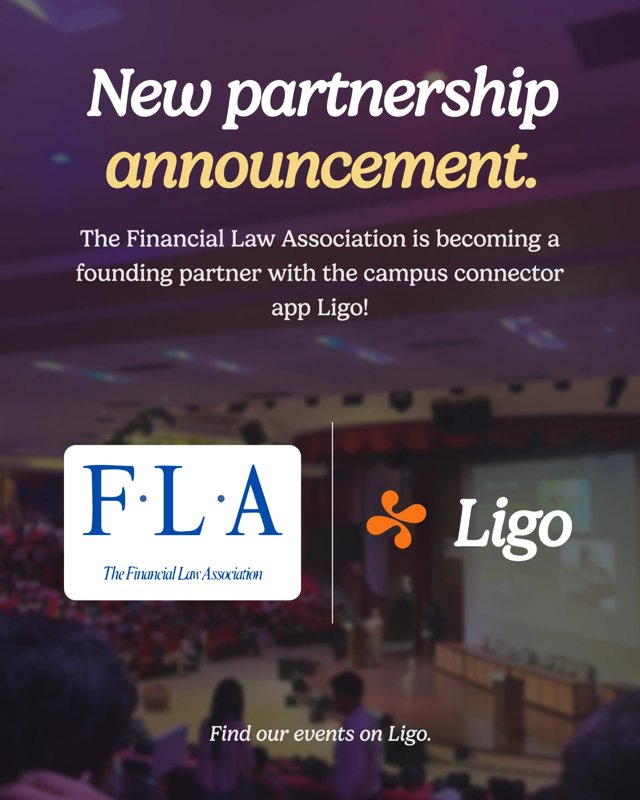 New partnership announcement: the Financial Law Association is becoming a founding partner with Ligo