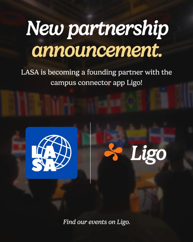 New partnership announcement: LASA is becoming a founding partner with Ligo