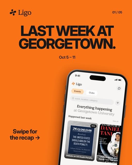 Last Week at Georgetown recap carousel cover